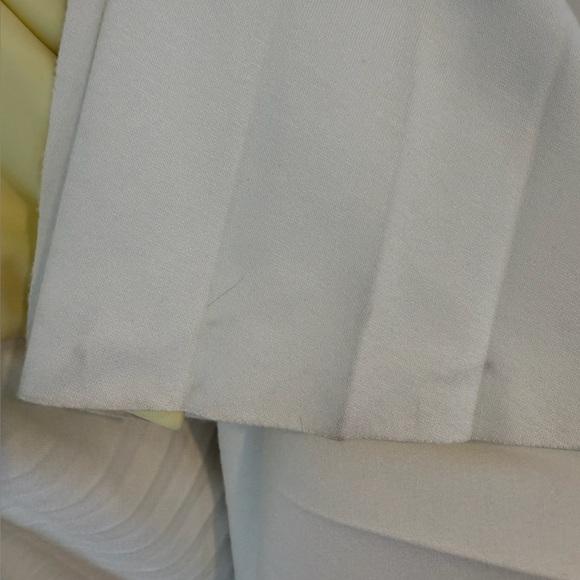 A.L.C. Delfina Dress Canary Yellow Size 2 Faux Leather One Shoulder - Picture 16 of 16